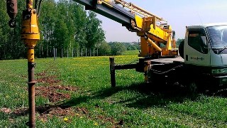 Заказать монтаж винтовых свай в Елец - цена под ключ с доставкой от 1900 шт